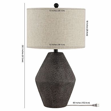 Safavieh Ersta Textured Base Table Lamp