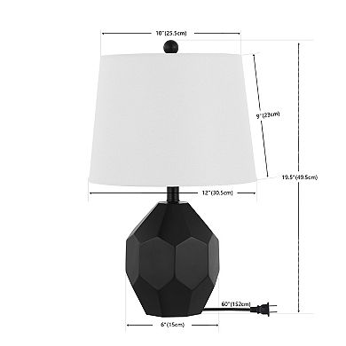Safavieh Danilo Geometric Table Lamp