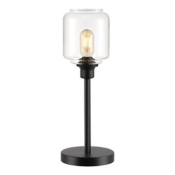 Safavieh Seyi Glass Table Lamp with Black Base