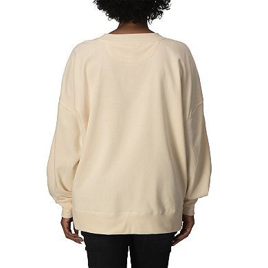 Women's Ford Keys & Beverage Oversized Fleece Crew Sweatshirt