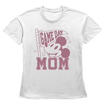 Women's Disney’s Mickey Mouse Game Day Mom Short Sleeve Basic Fit Tee