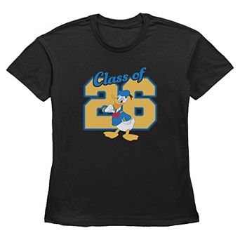 Women's Disney’s Donald Duck Class Of 26 Short Sleeve Graphic Tee