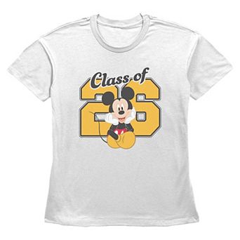 Women's Disney&rsquo;s Mickey Mouse Class Of 26 Short Sleeve Graphic Tee