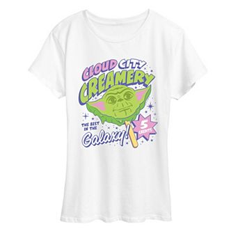 Women's Star Wars Yoda Ice Cream Graphic Tee