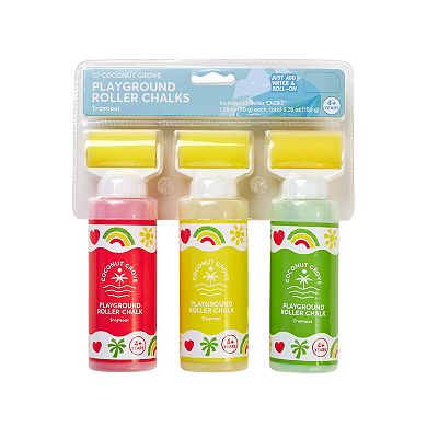 Coconut Grove 3-Pack Tropicool Playground Roller Chalks