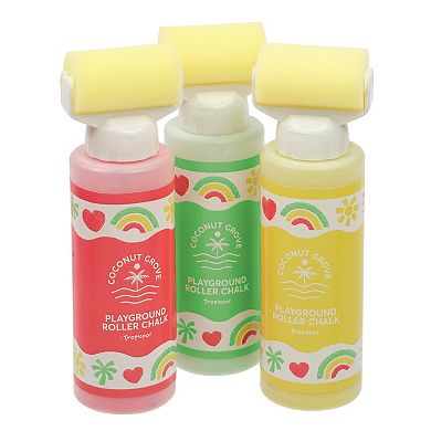 Coconut Grove 3-Pack Tropicool Playground Roller Chalks