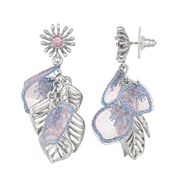 Simply Vera Vera Wang Silver Tone Shaky Drop Earrings