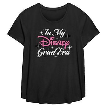 Women's Plus In My Disney Grad Era Flowy Graphic Tee