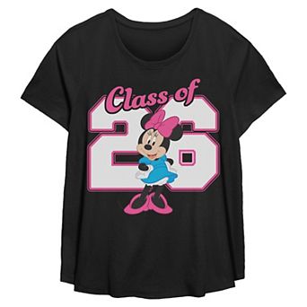 Women's Plus Disney's Minnie Mouse Class Of 2026 Flowy Graphic Tee