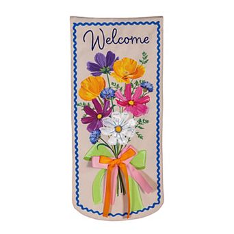 Evergreen Enterprises Wildflower Bouquet Garden Flag