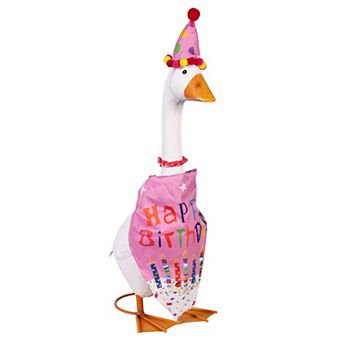 Evergreen Enterprises Giddy the Porch Goose Birthday Girl Outfit