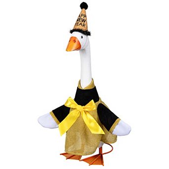 Evergreen Giddy the Porch Goose New Year's Eve Dress Outfit