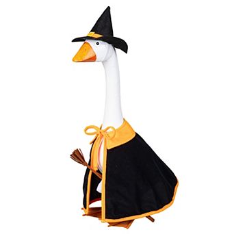 Evergreen Giddy the Porch Goose Witch Outfit Outdoor Decor