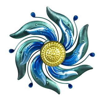 Evergreen Enterprises 83-inch Metal Wind Spinner Outdoor Decor