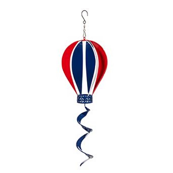 Evergreen Enterprises 24-Inch Metal Hummingbird Wind Twirler Outdoor Decor