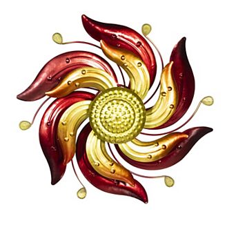 Evergreen Enterprises 13-Inch Celestial Swirl Red Wall Spinner