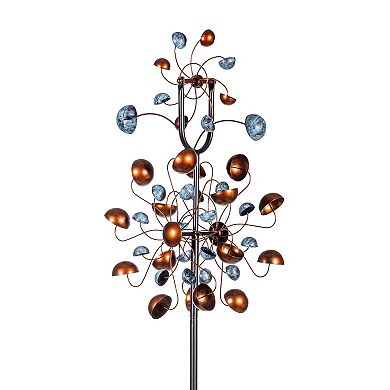 Evergreen Enterprises Petal Sphere Wind Spinner Outdoor Decor 86-Inch