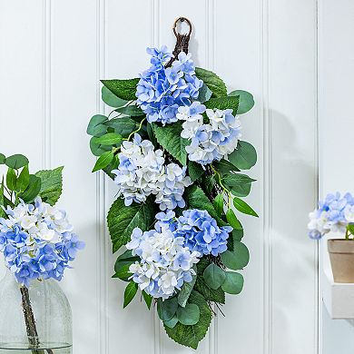 Evergreen Enterprises Artificial Hydrangea Hanging Swag