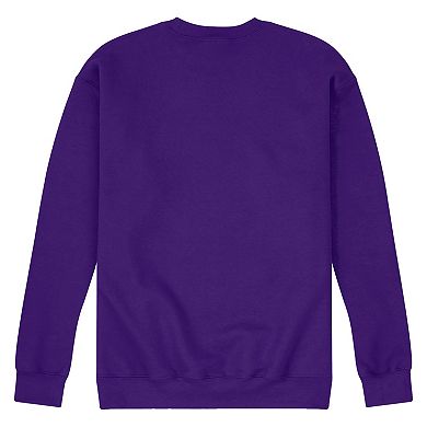 Men's Disney's Hannah Montana Logo Fleece Sweatshirt