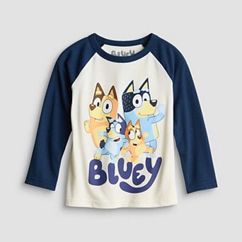 Baby & Toddler Boy Jumping Beans® Bluey Family Dance Long Sleeve Graphic Tee