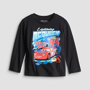 Baby & Toddler Boy Jumping Beans® Disney / Pixar's Cars Lightning McQueen Rescue Team Long Sleeve Graphic Tee