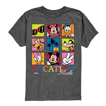 Boys 8-20 Disney's Mickey & Friends Vacation Mode Graphic Tee