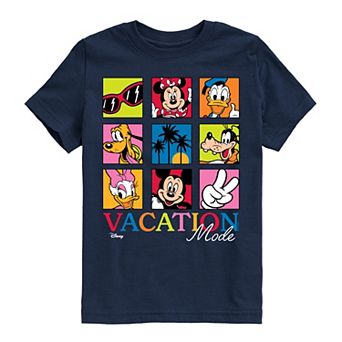 Boys 8-20 Disney's Mickey & Friends Vacation Mode Graphic Tee