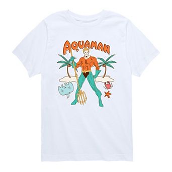 Boys 8-20 Aquaman Graphic Tee