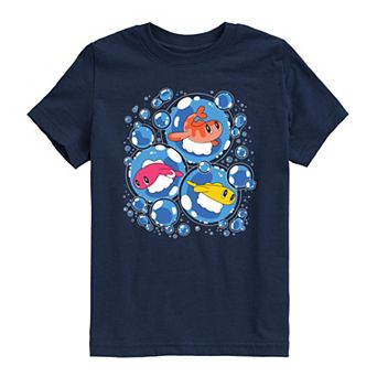 Boys 8-20 Pokémon Tatsugiri Bubbles Graphic Tee