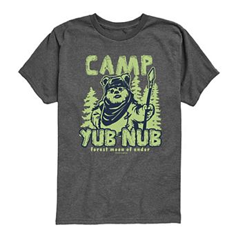 Boys 8-20 Star Wars Camp Yub Nub Forest Moon Of Endor Graphic Tee