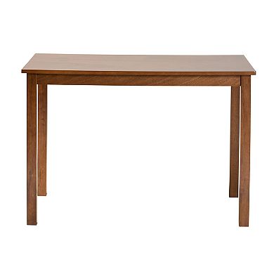 Baxton Studio Eveline 43-Inch Rectangular Dining Table