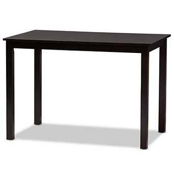 Baxton Studio Eveline 43-Inch Rectangular Dining Table