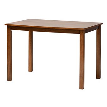 Baxton Studio Eveline 43-Inch Rectangular Dining Table