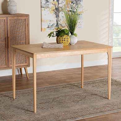 Baxton Studio Sherwin Rectangular Dining Table
