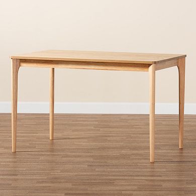 Baxton Studio Sherwin Rectangular Dining Table