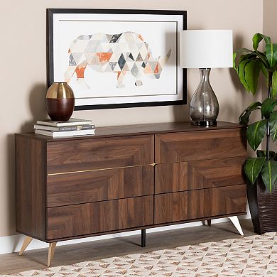 Baxton Studio Graceland Dresser with Storage