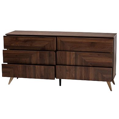 Baxton Studio Graceland Dresser with Storage