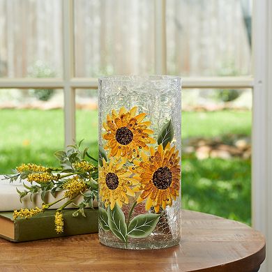 Studio 66 Sunflower Vase Lighting Table Decor