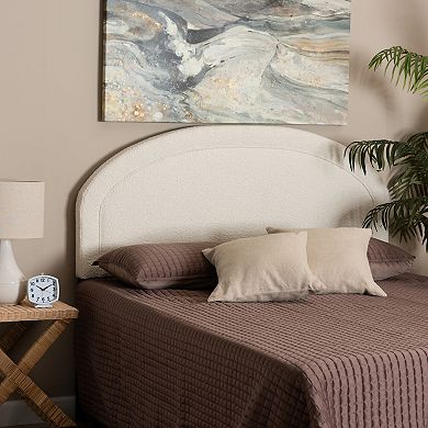 Baxton Studio Upholstered Fiana Queen Headboard