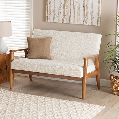 Baxton Studio Stratton Upholstered Loveseat