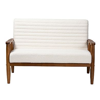Baxton Studio Stratton Upholstered Loveseat