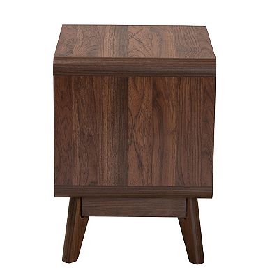 Baxton Studio Markell 2-Drawer Nightstand