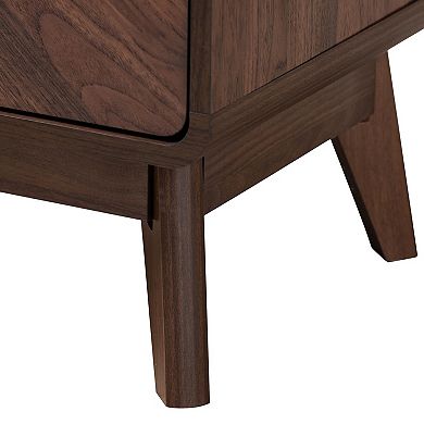 Baxton Studio Markell 2-Drawer Nightstand