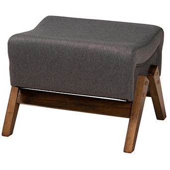 Baxton Studio Upholstered Ottoman