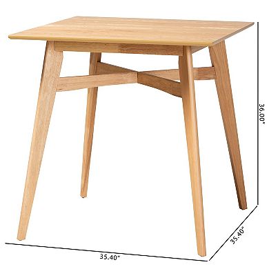 Baxton Studio Leena Counter Height Pub Table