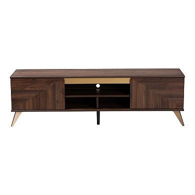 Baxton Studio Graceland 60-inch TV Stand with Storage