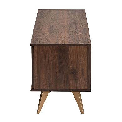 Baxton Studio Graceland 60-inch TV Stand with Storage