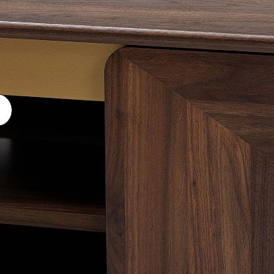 Baxton Studio Graceland 60-inch TV Stand with Storage