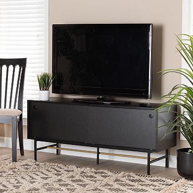 Baxton Studio Truett Modern TV Stand with Storage