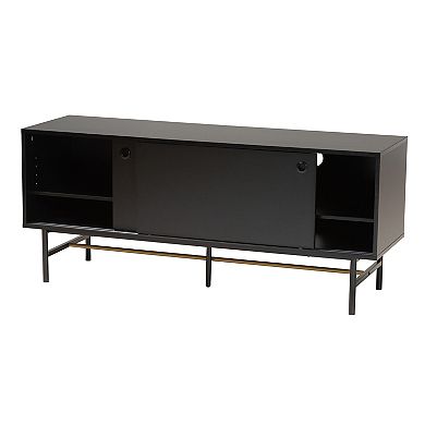 Baxton Studio Truett Modern TV Stand with Storage